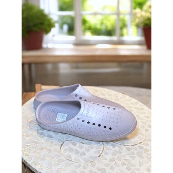 Native Jefferson Clog Mule EVA Slip-On Purple M4/W6 Waterproof Odor-Resistant 6 - Picture 7 of 12